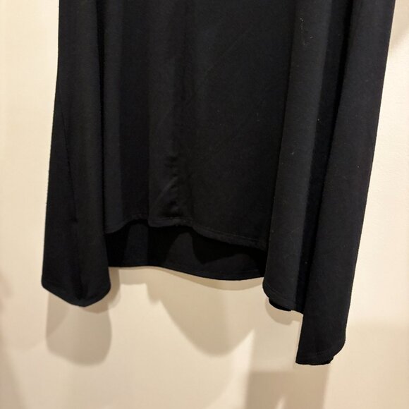 Zanzea Black Short Sleeve Pullover Polyester Blend Shirt sz 2XL - Picture 4 of 5